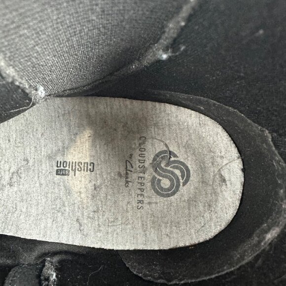 Cloudsteppers by Clark Womens 11 Sillian Rima Black Ankle Boots Cushion Soft - Picture 9 of 11